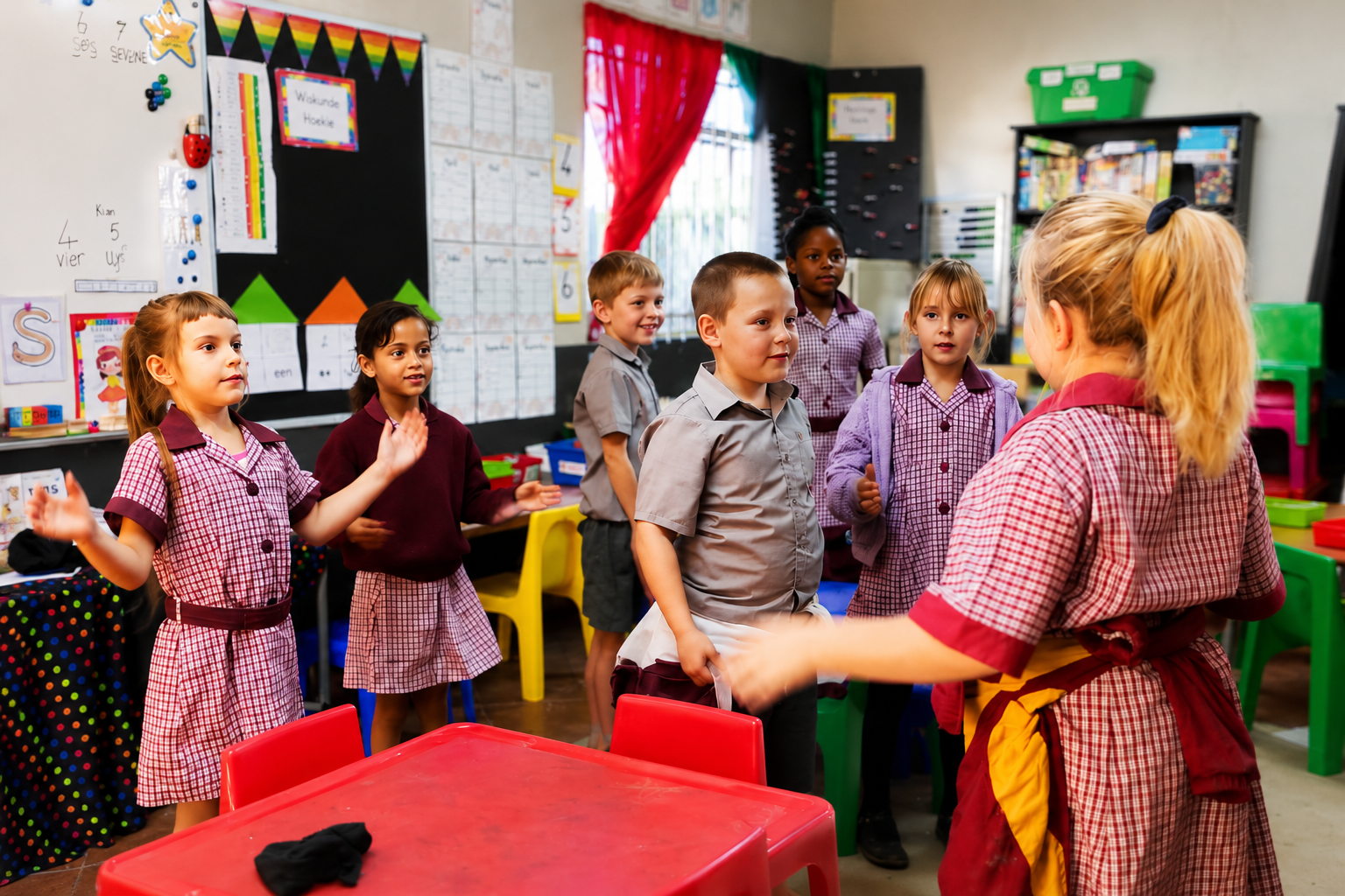 Children at Choose Children SA projects
